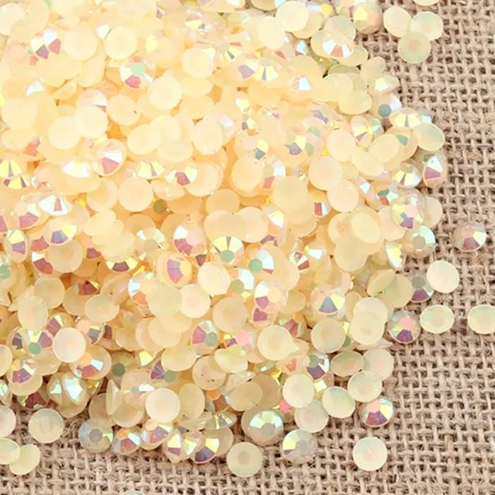 flatback jelly rhinestone